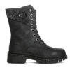 Miss Sixty Boot Flowers Black